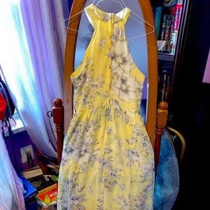 Floral Jumpsuit Butterfly Dress